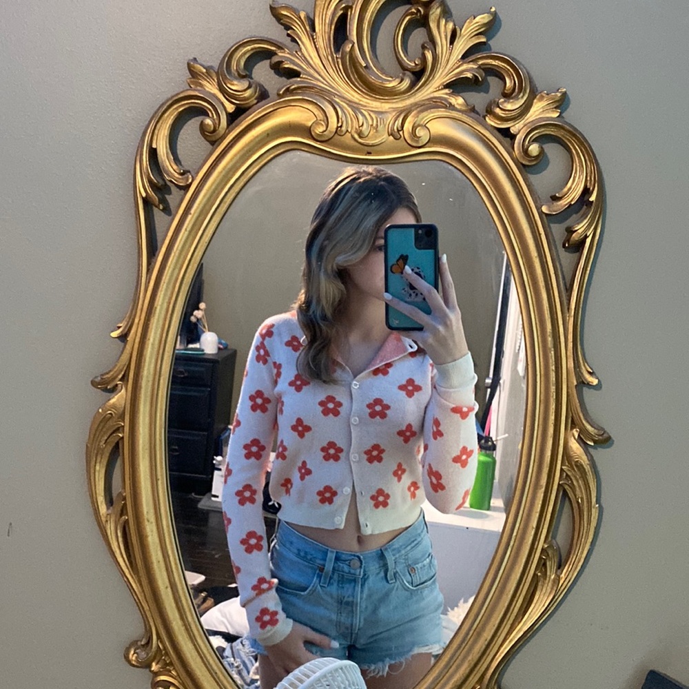 Light Pink And Coral Wild Fable Sweater! 🍓